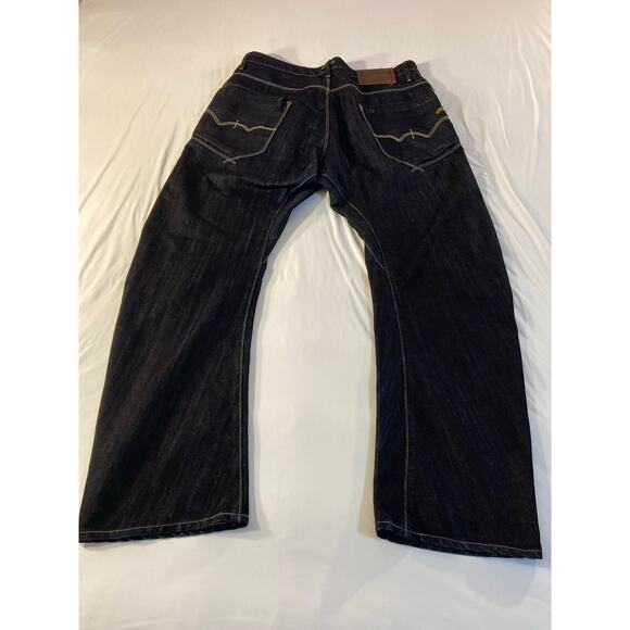 Vtg EDWIN 505 Japanese Denim Jeans Men's W36 L30 Loose Straight Blue Selvedge - Picture 10 of 10